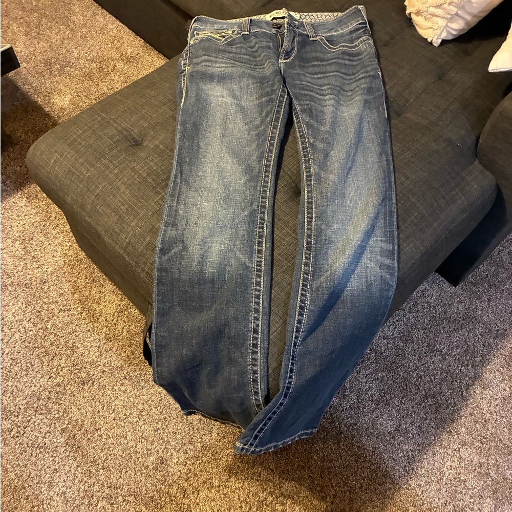 Ariat Women's Straight Leg Blue Jeans
